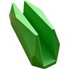 CAZSTYK Supporto per notebook per l ' installazione sulla scrivania, Green | Supporto verticale per laptop per notebook a 17 mm spessore Base integrata compatta per l ' archiviazione