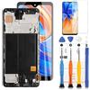 LADYSON OLED Display per Samsung Galaxy A51 4G Schermo LCD per Samsuang A515 A515F A515U SM-A515F SM-A515F/DS LCD Display Touch Screen Digitizer Assembly con Strumenti (6,5, Nero con Cornice)