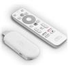 Homatics [Test molto buono, Note 1.1 *] Homatics TV Stick 4K UHD Android 12 Chromecast Mediaplayer WiFi IP Stick con telecomando Bluetooth