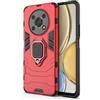 HONLEN Custodia Compatibile con HONOR Magic4 Lite 5G Case, (6.81 Inches) [Antiurto][Antiscivolo] con Supporto in Metallo Rotante a 360° Armatura Protezione Cover