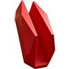 CAZSTYK Supporto per notebook per l ' installazione sulla scrivania, Red | Supporto verticale per laptop per notebook a 17 mm spessore Base integrata compatta per l ' archiviazione