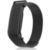 YealRed Cinturino per Google Fitbit Air, Maglia Metallo (Nero) | Cinturino Magnetico per Google Fitbit Air, Cinturino Ricambio Metallo Regolabile