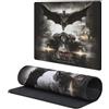Head Case Designs Licenza Ufficiale Batman Arkham Knight Arte Chiave Grafiche 9.84 x 11.81 x 0.12 inches (250 x 300 mm) - S Tappetino Per Mouse E Scrivania Da Ufficio Per Giochi Tastiera PC