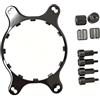 Generic AM4 AM5 - Kit di montaggio per raffreddamento ad acqua NZXT Kraken | Pressione di contatto perfetta per un raffreddamento ottimale. Include robusti dadi zigrinati e clip per una presa stabile e