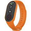 Wodsty Telecomando in ABS per Insta360 X6, impermeabile, arancione | Design compatto: 4,7 x 1,2 x 2,6 cm, si adatta a qualsiasi tasca, facile accesso in viaggio