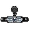 Frilla Dash Cam Auto 4 Canali CAMERIK, Telecamera per Auto Anteriore e Posteriore 1080p, Visione Notturna a Infrarossi, Grandangolo 150°, Rilevamento Movimento, Loop, MicroSD 64GB