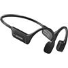 MANKIW Cuffie Conduzione Ossea Bluetooth 6.0, IP67, 10 Ore | Conduzione Ossea Open Ear, 28g, 8-10 ore di Autonomia, Ricarica Magnetica, ideale per sport