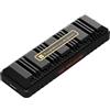 Thermalright TR HR-EB107 PRO+20G C Nero USB 3.2 Gen 2 (20 Gbps) | Capacità di memoria, trasmissione ad alta velocità, raffreddamento a tubo, alloggiamento in lega di alluminio