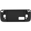 Generic Custodia protettiva in silicone per console di gioco Steam Deck OLED, protezione completa per assorbimento degli urti, leggera, anti-impronte, antigraffio, cover posteriore (nero)