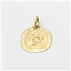 Ciondolo zodiacale "Cancro" in oro giallo 18 kt E.4300