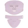CREATE/SKIN CARE LED MASK/Maschera di trattamento viso, collo e décolleté LED 8 in 1 lavanda / 8 luci, 8 trattamenti, 288 lampadine, flessibile, batteria lunga durata, 4.2W