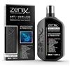 Zenix Shampoo anticaduta da 250 ml, trattamento per la crescita dei capelli, per uomini e donne, nutre, idrata e rafforza le radici, lucentezza e salute naturali, formula caffeina e vitamine
