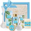 BODY & EARTH Cofanetto Regalo Donna Beauty - 8 Pezzi Regalo Donna Compleanno