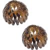 Opemg 2 artigli per capelli a forma di nido di uccello, stile vintage, per coda di cavallo, accessori per capelli, accessori per capelli