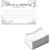 Cunegra 50 biglietti commemorativi in materiale spesso Share A Memory Cards