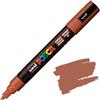 posca Pennarello PC-5M Chestnut, bianco
