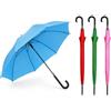 DANYX Kit 4 Ombrelli Automatici Colorati 106 cm Antivento | automatico, 8 stecche in fibra di vetro antivento, unisex, kit 4pz