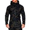 MQYXGS Felpe con Cappuccio da Uomo Felpe con Cerniera Giacche Leggere Maglione da Uomo con Cerniera Mimetica Jungle Felpa con Cappuccio Allenamento Zip Intera Giacche da Corsa Felpe con Cappuccio