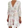 LKRSEEF Pareo Donna Mare Abbigliamento Estivo Copri Costume Vestito Completo Gonna Costumi da Spiaggia Copricostume Hawaiano Abiti Estivi Abito Caftano Elegante Curvy Traforato Vestiti Copricostumi