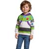 Disney Felpa con Cappuccio Toy Story per Bambini | Jessie, Woody, Buzz, Rex a Maniche Lunghe con Stampa Grafica | Maglione per Bambine e Bambini | Merchandising del Film per Tutti i Giorni