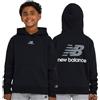 New Balance Felpa con Cappuccio in Misto Cotone per Ragazzi, Taglie 36-48