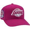 Mitchell & Ness NBA - Berretto snapback Pro Crown dei Los Angeles Lakers, viola e rosa