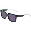 Nike Occhiali da sole Tide Cosmic in colore vintage verde con lenti viola, ponte: 17 mm, lunghezza asta: 145 mm, IB3681X-300
