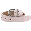 Calvin Klein Pelle cintura CK Must CK Loop Belt 25mm W105 Spring Rose Mono rosa