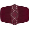 BlackButterfly Cintura Corsetto Donna Anelli 18 cm | Elastici a Reticolo, Pannello Frontale Sintetico, 4 Bottoni a Pressione, Fianchi Elasticizzati, Taglie S-XXL
