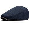 Bigoco Berretto Coppola Piatto Basch Basco Uomo Lana Scozzesi Cabbie Regolabile | Stile classico irlandese e scozzese Perfetto come flat cap, newsboy o cappello da guida Caldo versatile per ogni occasione
