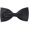 TigerTie Papillon - antracite, papillon di seta - vero Moiré Effekt