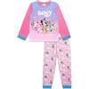Bluey Set pigiama da bambina, in morbido cotone, prodotto ufficiale Bingo, età 2-3-7-8 anni