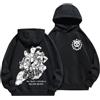 Anjinguang JJBA Jotaro - Felpa con cappuccio anime Killer Queen, per | Kira Yoshikage Figura Stampato Manica Lunga Felpa con Cappuccio Unisex Casual Top