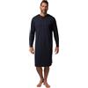 JP 1880 Uomo Pigiama Lungo | Taglie forti, Taglie comode, L-8XL, Abbigliamento uomo, Camicia da notte con collo serafino e maniche lunghe 829282