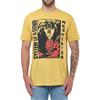 System Of A Down T Shirt Reflections Nuovo Uomo Mustard Giallo Mineral Wash