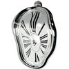 Out of the blue Oggetto Decorativo/Orologio ad Angolo con Effetto Oggetto Fuso/Dimensioni: 18x13 cm