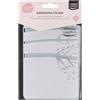 Vaessen Creative Cartella per Goffratura Grappolo 14,6 x 10,7 cm - Cartella per Embossing per Biglietti, Scrapbooking, Journaling - Riutilizzabile, Risultati Precisi, Per Macchine da Taglio