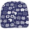 KOVEN Tenda magnetica per lettiera per gatti, antiodore, antipolvere, per lettiera chiusa, mobili, accessorio per la casa (blu)