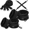DaniChou Sujeciones de cama DaniChou® premium, extra felpa y mosquetones exclusivos, juego de ataduras y bondage, juguetes sexuales para la cama, juego de bondage, juego de BDSM para parejas