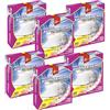 SUPERFIVE, Foglietti Ammorbidenti per Asciugatrice, Profumati e Antistatici, Capi Morbidi, Stiratura Facile (40 pezzi x 6 pack)
