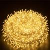 Elegear Luci Natale Esterno 50 Metri, Luci Albero di Natale 2000 Led 8 Modalità Luce Catena Luminosa Impermeabile Filo Luce Esterno per Camere da Letto Giardino Feste Matrimonio, Bianco Caldo