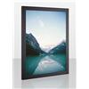 1a Bilderrahmen Cornice portafoto a puzzle Orion, colore granito, grigio scuro, decorazione 20 x 28 cm, 28 x 20 cm, rettangolare, di alta qualità, con vetro sintetico antiriflesso da 1 mm