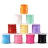 Bestewelry 10 rotoli di corda in gomma PVC cordino piatto Gimp cavo elastico in plastica per maglieria, portachiavi, bracciali, creazione di gioielli