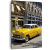 ARTTOR Moderno Quadro su Tela 50x70 cm Verticale Architettura Città - 2569 | americano Auto Classico Quadro Decorativo Piccolo Soggiorno Camera da Letto Decorazione da Parete Arte da Parete ARTTOR