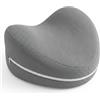 cuscini fiber Cuscino per Gambe in Memory Foam, Cuscino per Dormire sul Fianco tra le Ginocchia in Memory a Lento Rilascio, Supporto Ergonomico si Adatta alle Tue Gambe, Fodera Sfoderabile e Lavabile