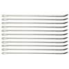 NX Garden Aghi da cucito per imballaggio, 16,8 cm, 16,8 cm, aghi da cucito a punta curva, per sacchi da caccia, imballaggio, cuoio, cucito a mano, 10 pezzi