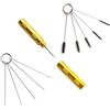 ANCLLO Pistola A Spruzzo Kit per La Pulizia della Pistola A Spruzzo Ugello Kit di Riparazione Particolare Pistole Airbrush per Pulizia in Ago Brush Set