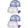 IMIKEYA 20 Pezzi Supporto Interno per Cappellini da Baseball in Pvc, Grande | Negozio e Esposizione, Leggero e Facile da Portare, Aiuta a Mantenere la Forma del Cappello