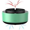 Generic Posacenere senza fumo - Posacenere 2 in 1 per purificatore d'aria, con circolazione 'aria a 360°, posacenere elettronico intelligente con ioni negativi per interni, verde