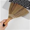 GORGECRAFT Scopa Piccola Da 30.5cm con Manico In Morbida Naturale Bambù Tradizionale Fatta A Mano Resistente con Setole Angolate In Paglia Ideale Pulire Spazzare Perfetta Halloween Interni Ed Esterni.